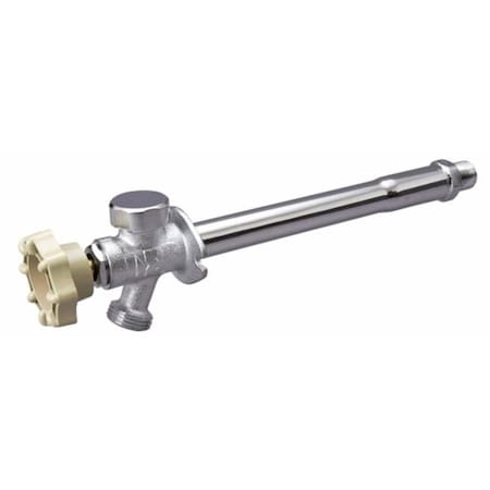 B & K B And K Industries 104-825HC .5 in. X 8 in. Quarter Turn Anti-Siphon Frost Free Sill 104-825HC